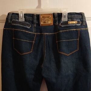 VO Jeans Women's Boot Cut Jeans - Dark Blue